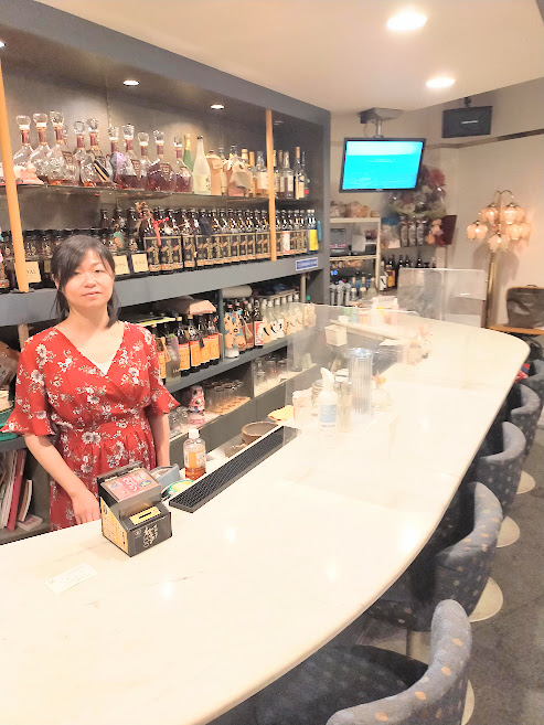 スナックの店内