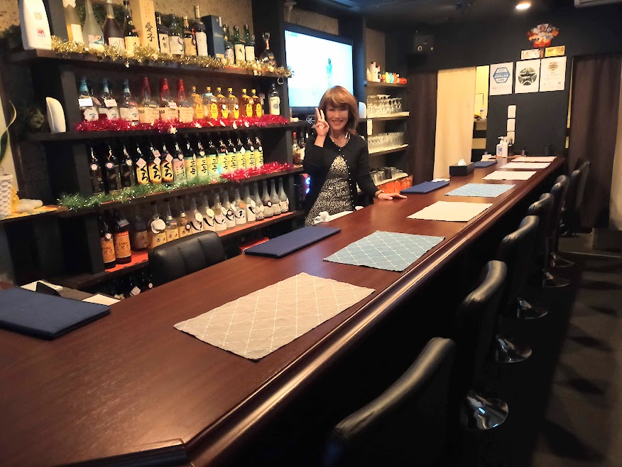 スナックの店内