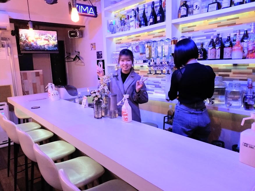 スナックの店内